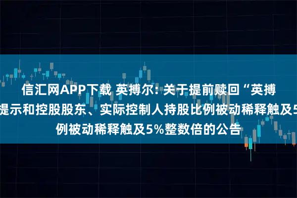 信汇网APP下载 英搏尔: 关于提前赎回“英搏转债”的第四次提示和控股股东、实际控制人持股比例被动稀释触及5%整数倍的公告